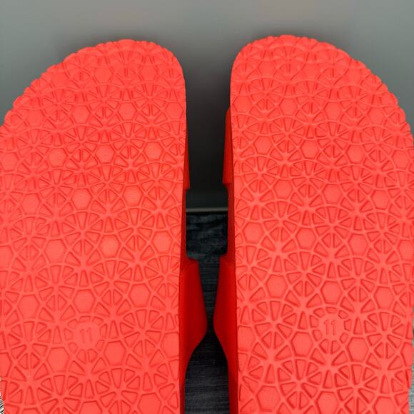 NEW Shade & Shore Women’s Neida EVA Two band Sandals Coral Red Size 11 - Picture 10 of 10